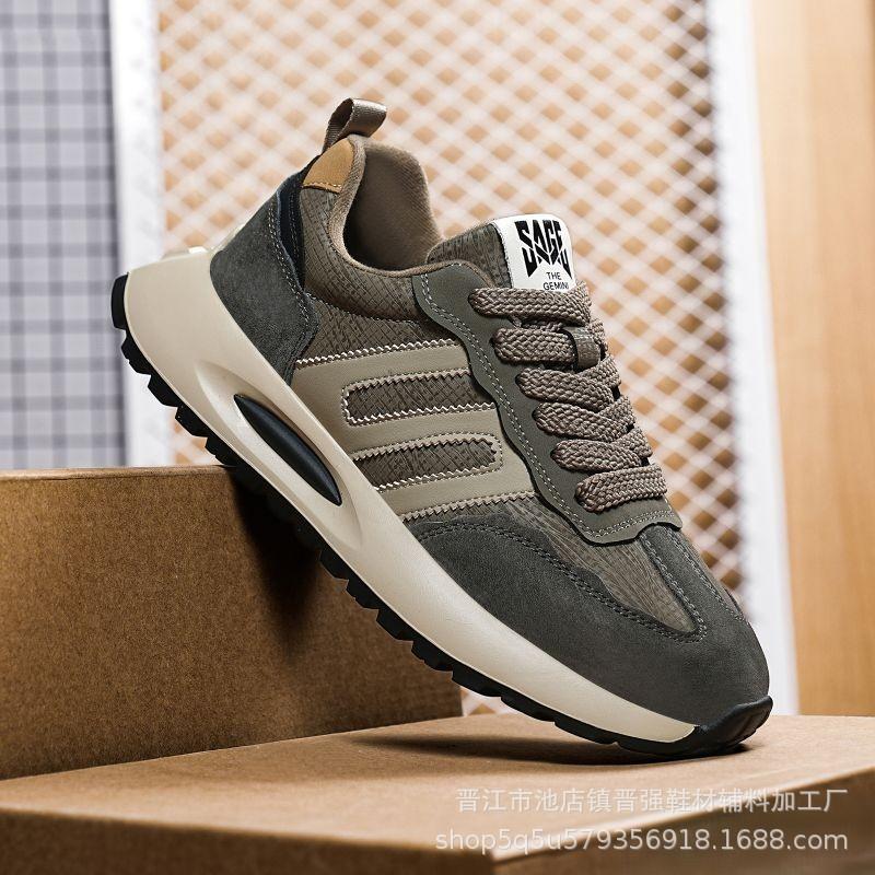 

Мужская обувь трендовые универсальные кроссовки для бега мужские высококачественные повседневные на толстой подошве увеличивающие рост кроссовки для папы 38