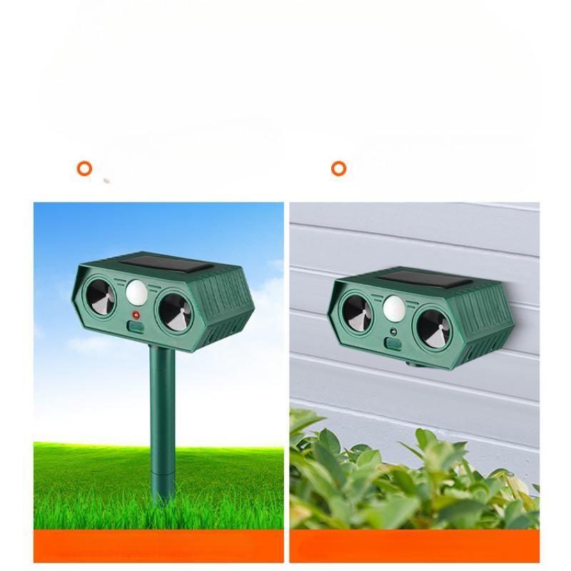 1Pc Solar Mouse Repellent, Ultrasonic High-power Bird Repellent, Orchard Farm Flash Outdoor Garden Snake Repellent