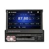 1Din radiospiller 7" HD uttrekkbar bilspiller Auto Stereo Support Speil Link Rattkontroll bakfra BT FM SD