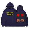 Oversized Hip Hop Hoodie Couples Street Style Printed Sweatshirt Casual Wear
