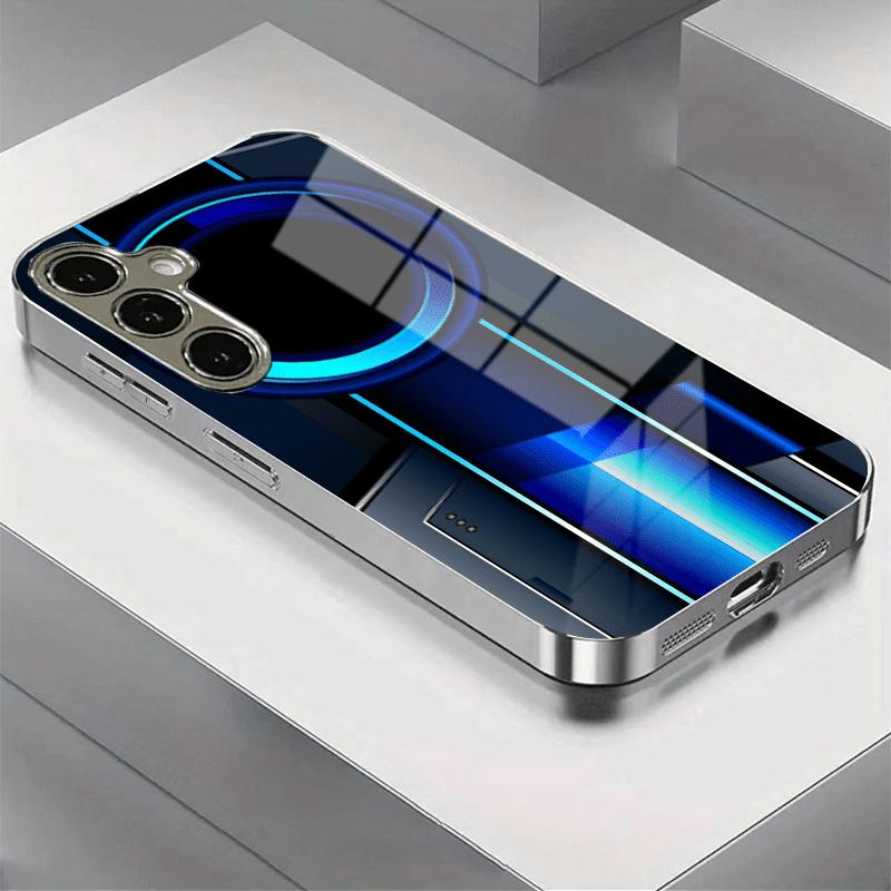 Fortschrittliche Business-Hülle aus gehärtetem Glas für Samsung Galaxy S26 S25 S24 S23 S22 S20 FE/Ultra/Plus sturzsicher