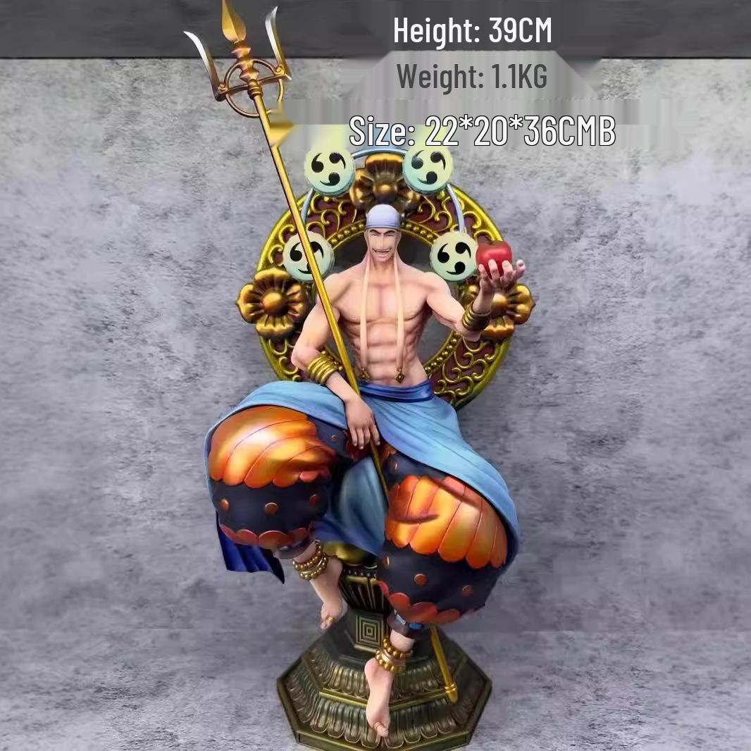 Фигурка-украшение One Piece Энель Бог Грома Сидячая поза