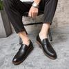 Herren Business Slipper Herren Lässige Bequeme Modische Oxford Lederschuhe Europäische Gentlemen Gesellschaft Bankettschuhe Größen 38-47