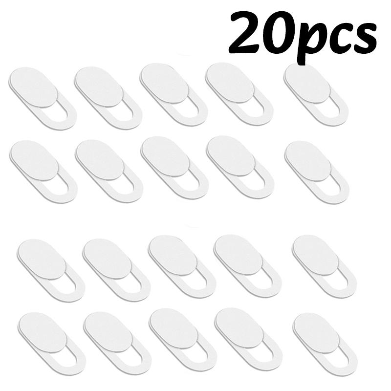 3-20PC WebCam Cover Shutter Handmade Slider Camera Cover Anti-hacker Privacy Protection Sticker Universal For Web Laptop iPad