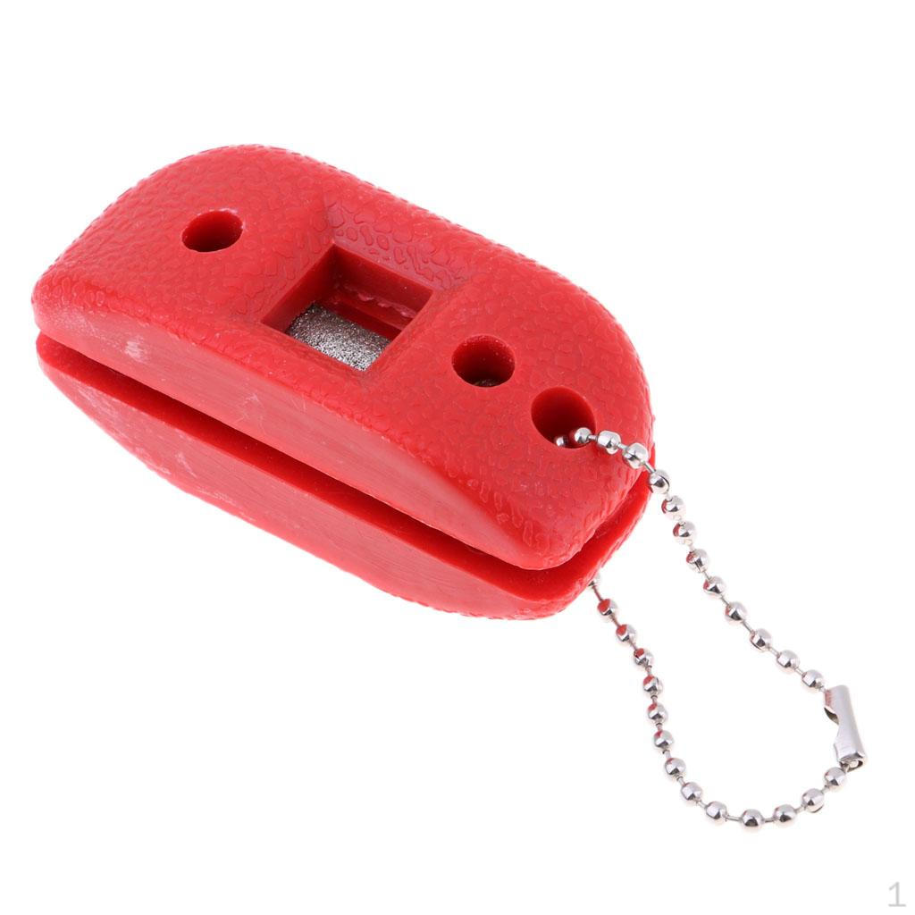 

Portable Ice Skate Hand Held Sharpen червоний