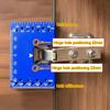 2pcs Magnetic Woodworking Hinge Mounting Fixing Tool Door Panel Gap Piece Cabinet Hinge Installation Fixed Plate Limit Spacer