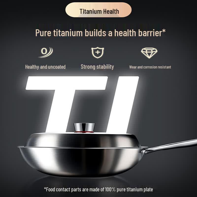 COOKER KING Titanium Stir-fry Wok 32cm