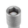 3Pcs 8mm Hex Sockets Hex Shank Magnetic Nut Sockets Driver Nut Driver 1/4" Quick Change Screwdriver Kit 150mm Length