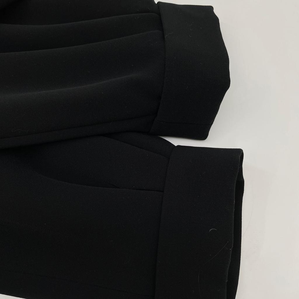 FOXEY NEW YORK 26612 Black Shawl Collar Jacket Jacket 38 blackUsed