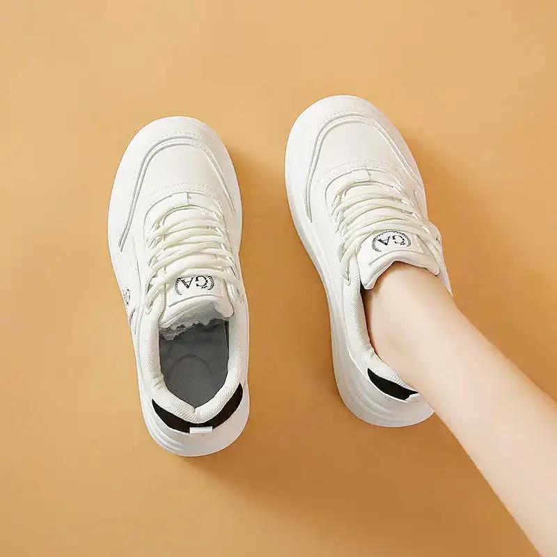 Fashion Fall With Ties Women's Shoes Flat Shoes Tennis Fat Sneakers Red Basketball Woman Sports Nice Special Snow Boots Foreign