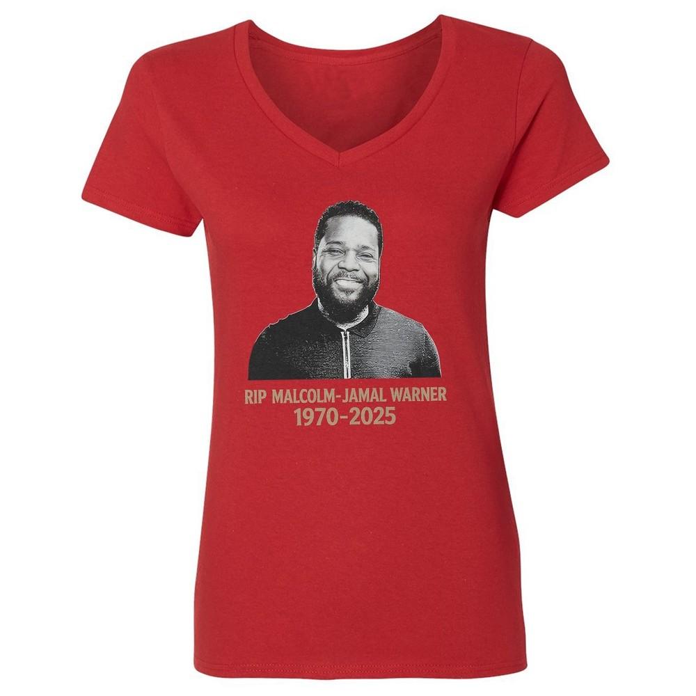 Jamal RIP Memorial Design - Huxtable Tribute Ladies V-Neck Tshirt Unisex T-Shirt XXL