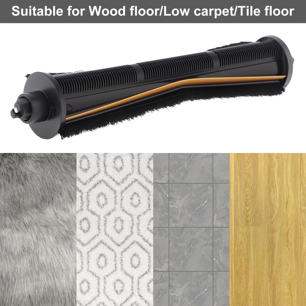 Replacement Vacuum Cleaner Parts Compatible with Swivel Pet 2252 2253 2254 2258 2486 2488 2489, 1 Brush Roller, 2 Filter