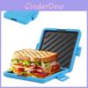 Silikon-Backform für Mikrowelle, Toaster, Sandwichmaker, Frühstücksgerät