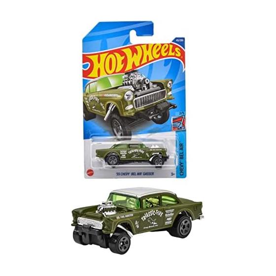 Hot Wheels Basic Car  55 Chevy Bel Air Gasser [от 3 лет] HHD85
