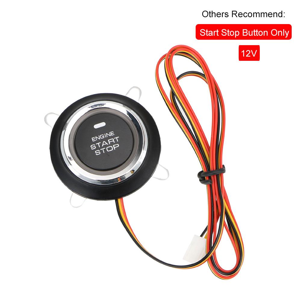 12V Rocker Switch Panel Light Toggle Racing Car Starter Ignition Start Stop Push Button LED Indicator ATV Vehicles Accessories Relays 5