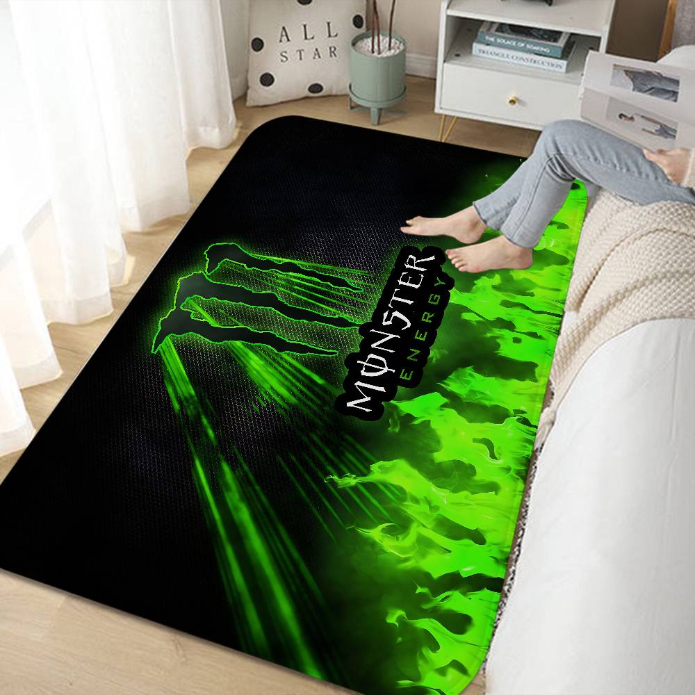 Tappetini per la stanza M-MonsterES-Fashion-E-Energys Antiscivolo Assorbono Acqua Striscia Lunga Cuscino Tappetino per Camera da Letto Tappeti per la Casa
