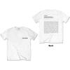 The 1975 A Brief Inquiry T-Shirt White New Unisex T-Shirt