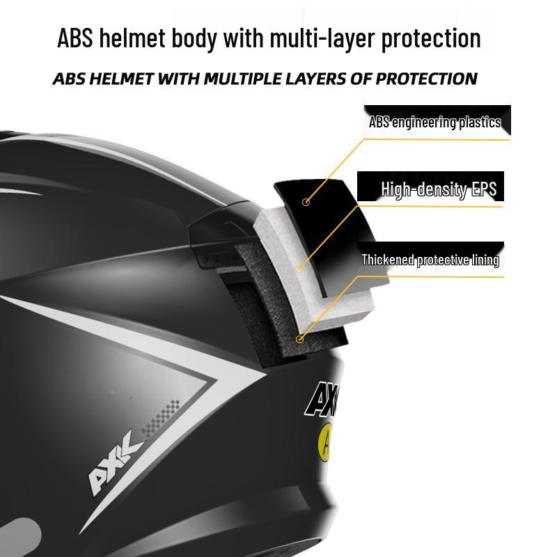 A1 Electric Motorcycle Helmet - Universal Four-Season Men & Women Half Helmet