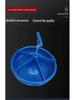 Anti-Tip Piglet Feeding Trough - Stable Nursery Supplement Bowl