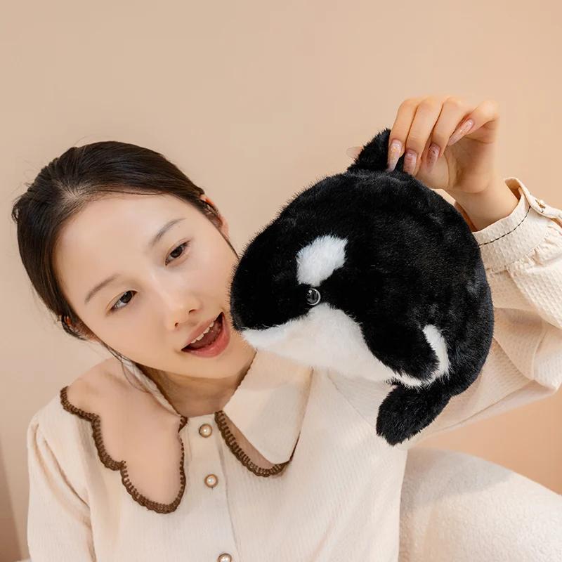 Ocean Baby Series Plush Toys Chubby Cozy Seal Orca Doll Soft Cozy Desktop Pets Lively Cute Kids Companion Animal Birthday Gift