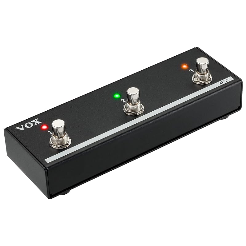 

VOX MINI GO 10/50 Foot Switch VFS3 for Program Switching, Effects, Rhythm On/Off, and Looper Control