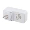 Motion Detection Sensor Power Socket Switch 110V 1800W for Security Lighting In Garages Hallways and Living Rooms