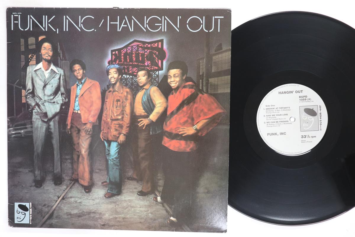 LP Record FUNK INC Hangin Out BGPD1059 BEAT GOES PUBLI France SoulFunk Used