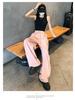 Women's Quick-Dry Multi-Pocket Hiking Joggers, Windproof Wide-Leg Sports Pants
