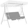 Garden Courtyard Swing Cover, Waterproof Outdoor Hanging Chair Seat Cover