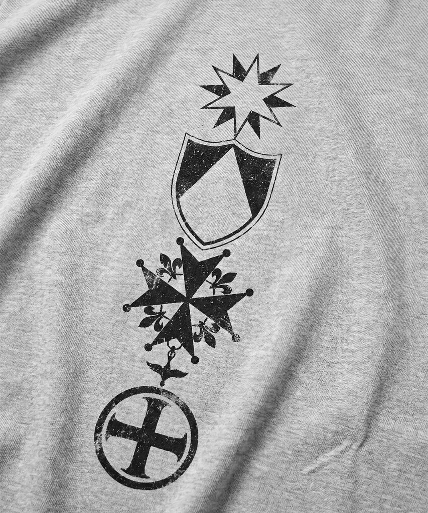 SAINTPAIN Sp Heavyweight Symbolism Short Sleeve T-Shirt Melange Grey