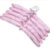 5PCS Non-slip Satin Padded Clothes Hanger Soft Sponge Clothes Hangers  Clothing Store