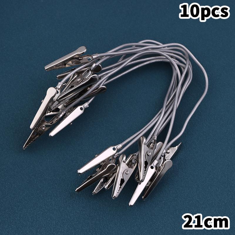 10Pcs Double Headed Metal Incense Clip Mosquito Coil Holder Censer Universal Crocodile Clip Fragrance Diffuser Home Decor