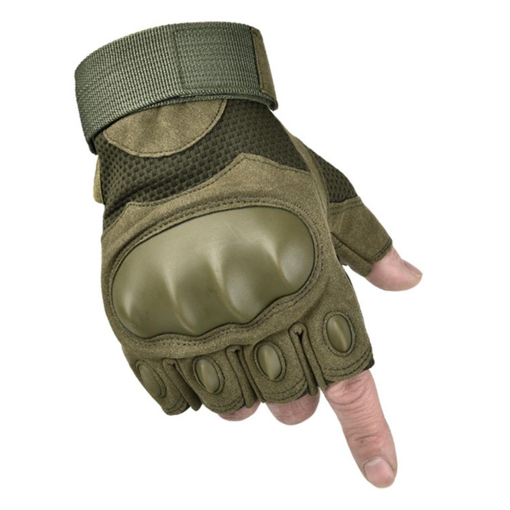 Long finger and half finger non-slip protective wear-resistant cycling combat training gloves