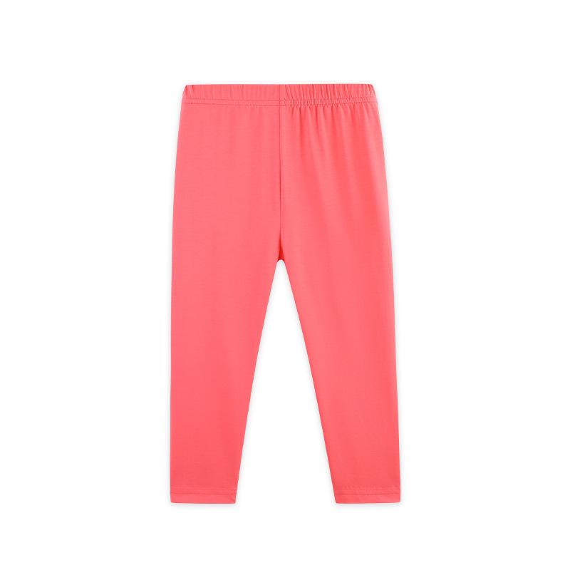 AostaBetty Girls' Autumn Leggings: European & American Style, Solid Color Fashion for Toddlers & Young Children
