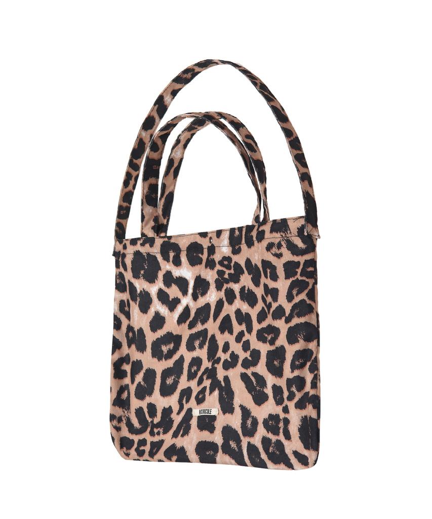 Nick&Nicole Leopard Twoway Square Bag_Brown
