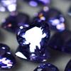 9 PCS Natural Purple Ceylon Sapphire Heart Cut Gemstone CERTIFIED Lot 6x6 MM RS-016