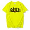 New Fashion Jiu-jitsu Human Chess with Bjj Belts Print Men T-Shirt Hipster The Master Tee Short Sleeve O-Neck Casual Tops