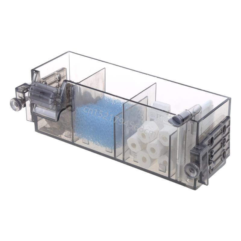 Aquarium Hangings Water Purifying Device Fish-Tank Wall-Mounted Water Supplies 6XDE
