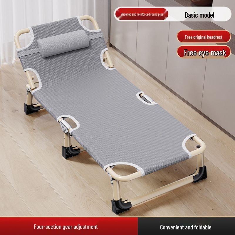Portable Multi-Functional Folding Recliner: Office & Home Nap Bed for Adults