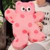 Dopamine Bear Plush Pillow Soft Cute Bear Shaped Cushion Toy for Stress Relief and Comfort