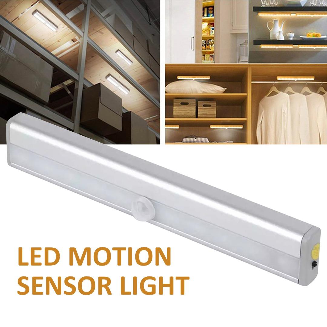 

Датчик движения PDTO Светодиодный светильник для шкафа с питанием от батареи Беспроводной шкаф для шкафа PIR