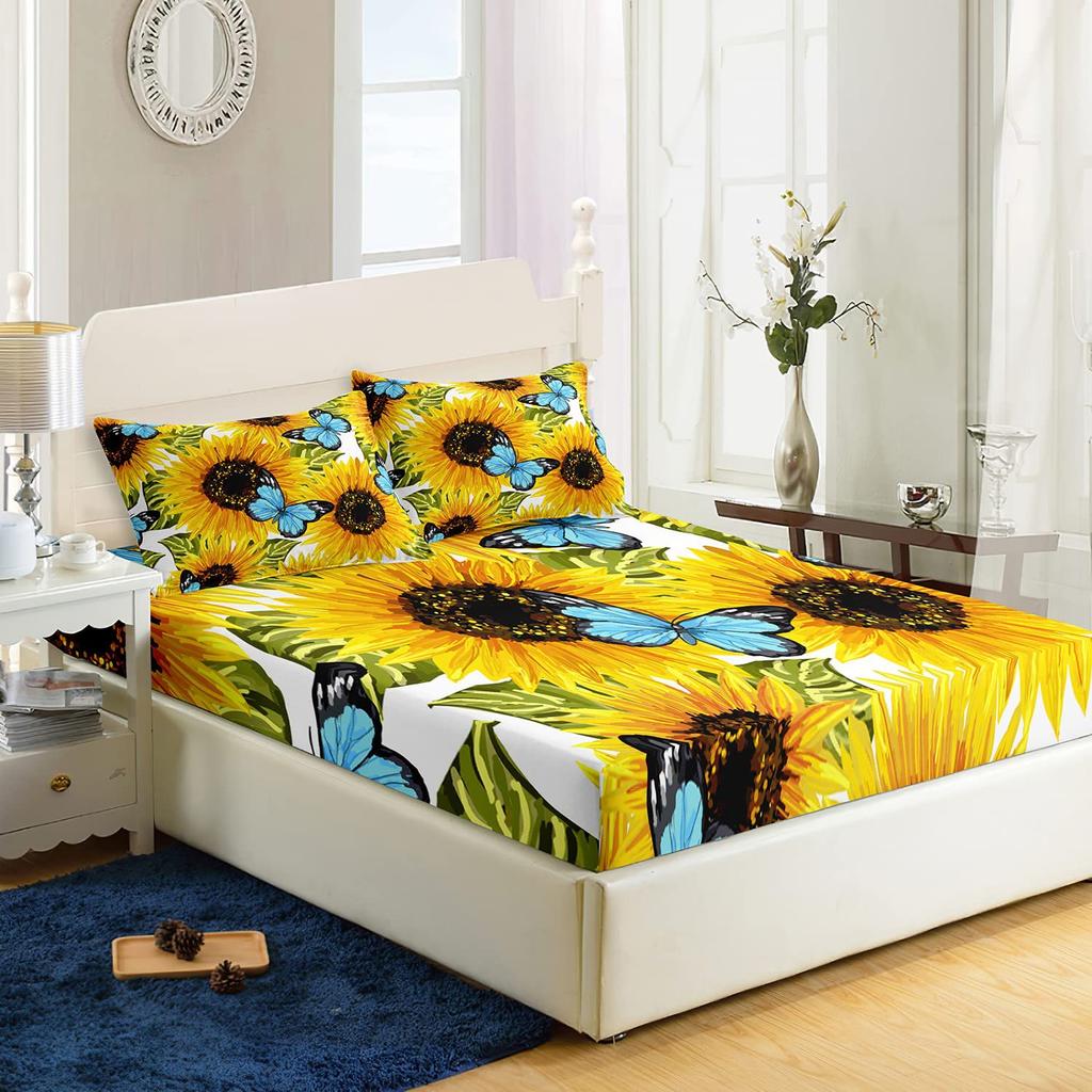 Unicorn Pattern Mattress Three-Piece Digital Printing Bedding Mattress Three-Piece Set Children And Adults