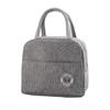 Insulated Lunch Tote: Waterproof & Oilproof Bento Carrier with Thick Aluminum Foil for Students & Office Workers