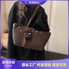 Large-capacity Bag Women's Spring and Summer Versatile New Niche Single Shoulder Underarm Bag Casual Commuter Tote Bag