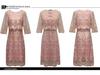 Vielseitiges Jugendliches Feen-Stickspitzenkleid - Übergröße, Neu Herbst/Frühling