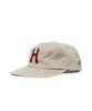 HELLO SUNRISE H Logo Cotton Relaxed Fit 6Panel Cap_Beige