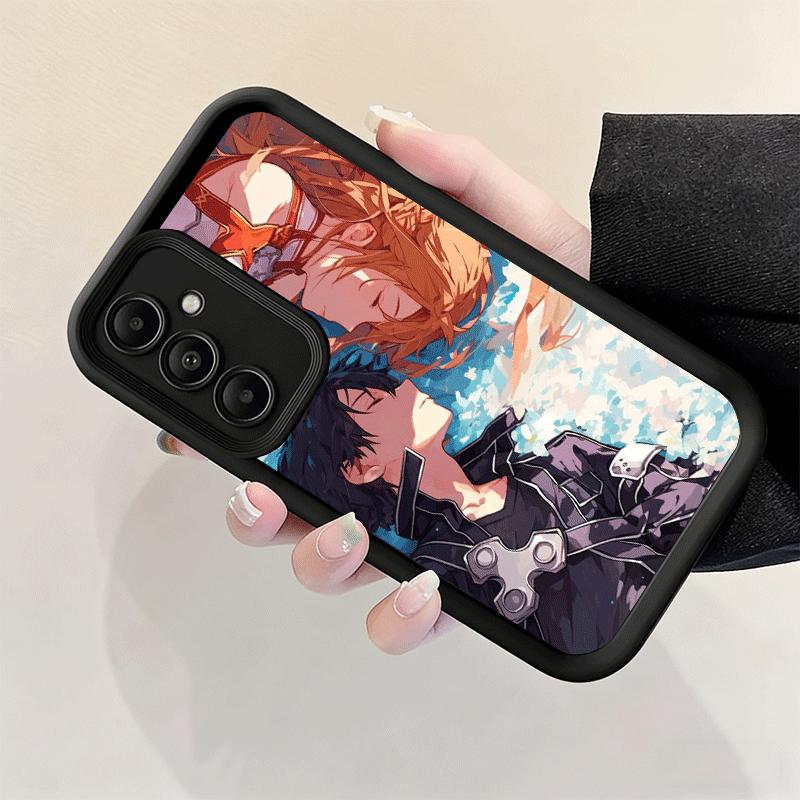 Phone Case for Samsung Galaxy S26 S25 Ultra S24 FE Sword Art Online Anime Shell S23 Plus S22 + S21 S20 5G Soft Silicone Funda