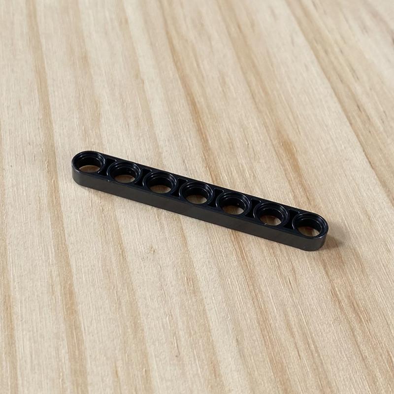 Kompatibel Gebäude Block 32065 Kleine Partikel Gebäude Block Technologie Ersatzteile 4114295 Schwarz 1X7 Loch Arm Dünne Strahl