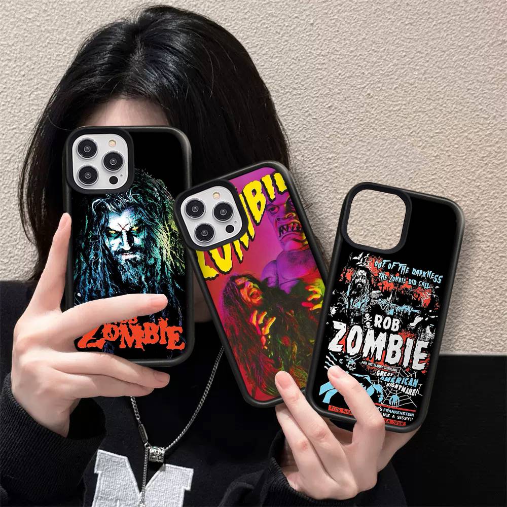 Rock Musician R-Rob Z-Zombie PC+TPU Phone Case For IPhone 17 16 15 14 PRO MAX 11 12 13 PLUS MINI Cover