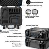 Lekufee DJI Mini 4 Pro Hard Case, Waterproof Storage Case for DJI Mini 4 Pro, DJI Mini 3 Pro, DJI RC, and DJI RC N1 (Hard Case Only)